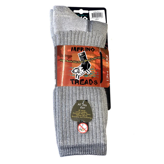 AS100 ALLDAY FEET MERINO TREADS SOCK #