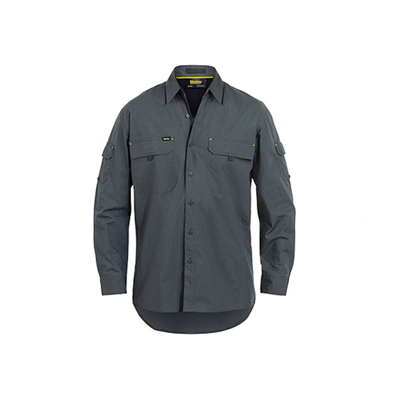 BS6414 BISLEY AIRFLOW RIPSTOP MENS LONG SLEEVE SHIRT