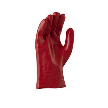 PV1 270MM FULLY COATED OPEN WRIST GLV PVC RED