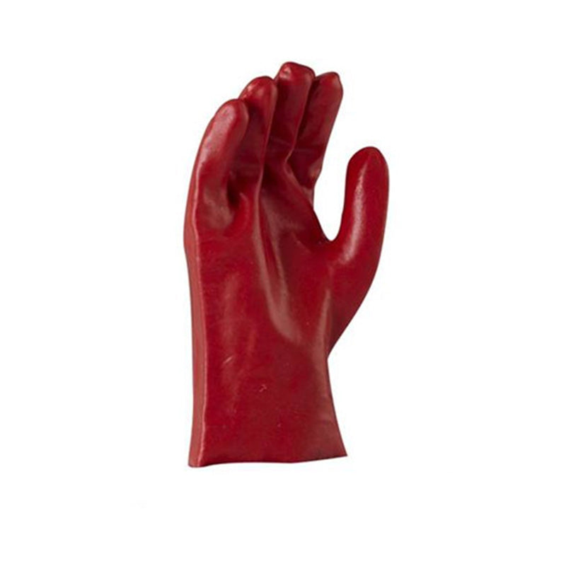 PV1 270MM FULLY COATED OPEN WRIST GLV PVC RED