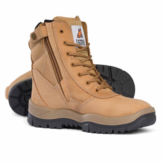 251050 MONGREL HI LEG BOOT WITH ZIP SIDE