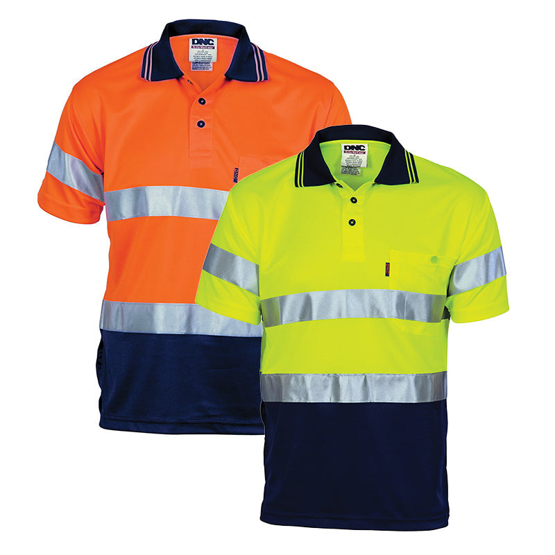 3715 DNC COOL BREATHE POLO S/S CSR TAPE