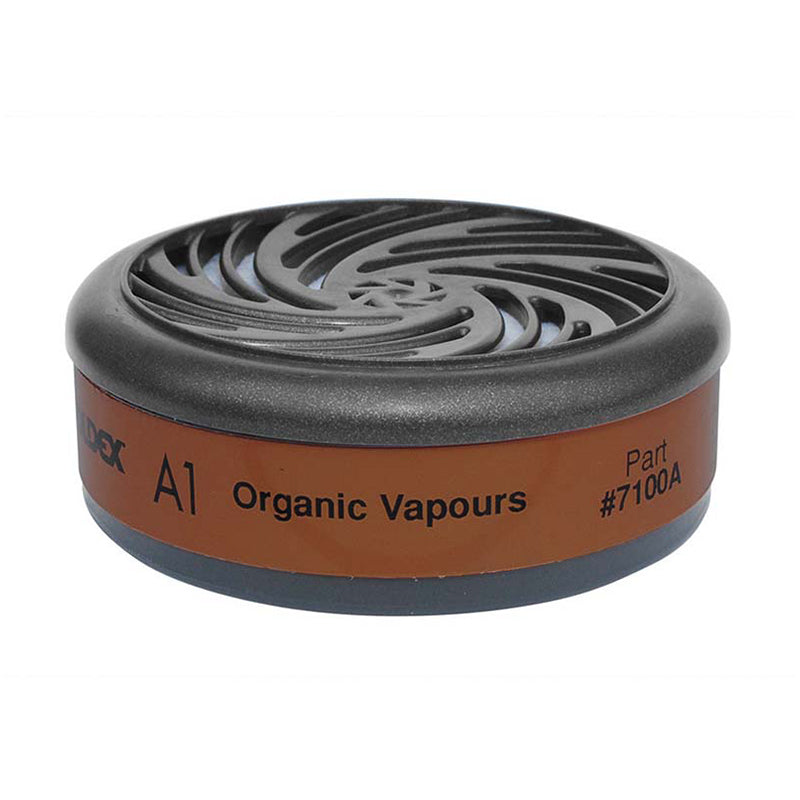 7100A MOLDEX ORGANIC VAPOUR A1 CARTRIDGES PK/2