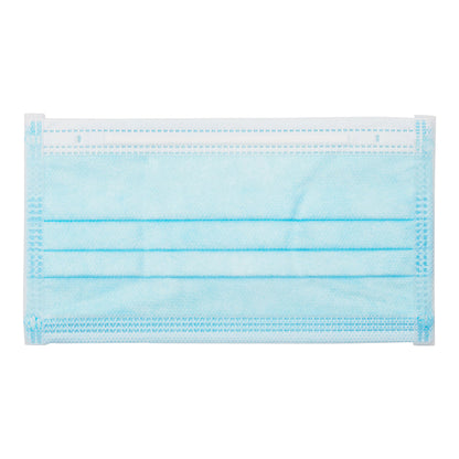 ARMOURWEAR SINGLE USE BLUE NON-SURGICAL PROCEDURE MASK 4 PLY BOX=50