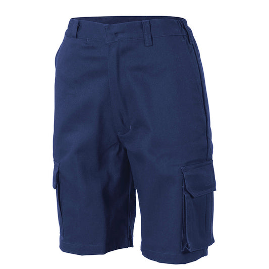 3308 DNC LADIES 311GSM DRILL CARGO SHORTS #