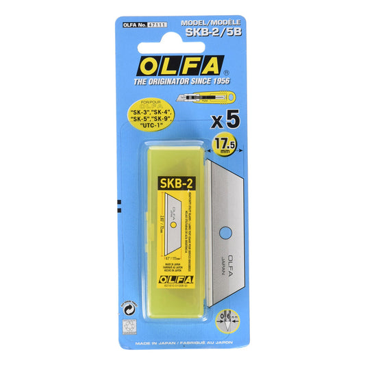 SKB-2 OLFA REPLACEMENT BLADES FOR SK4 & A53 KNIVES PK/5
