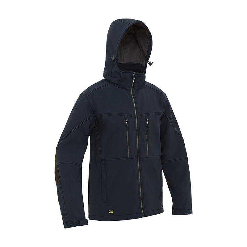 BJ6570 BISLEY FLX & MOVE HOODED SOFT SHELL JACKET