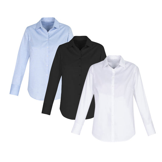 S016LL CAMDEN LADIES LONG SLEEVE SHIRT