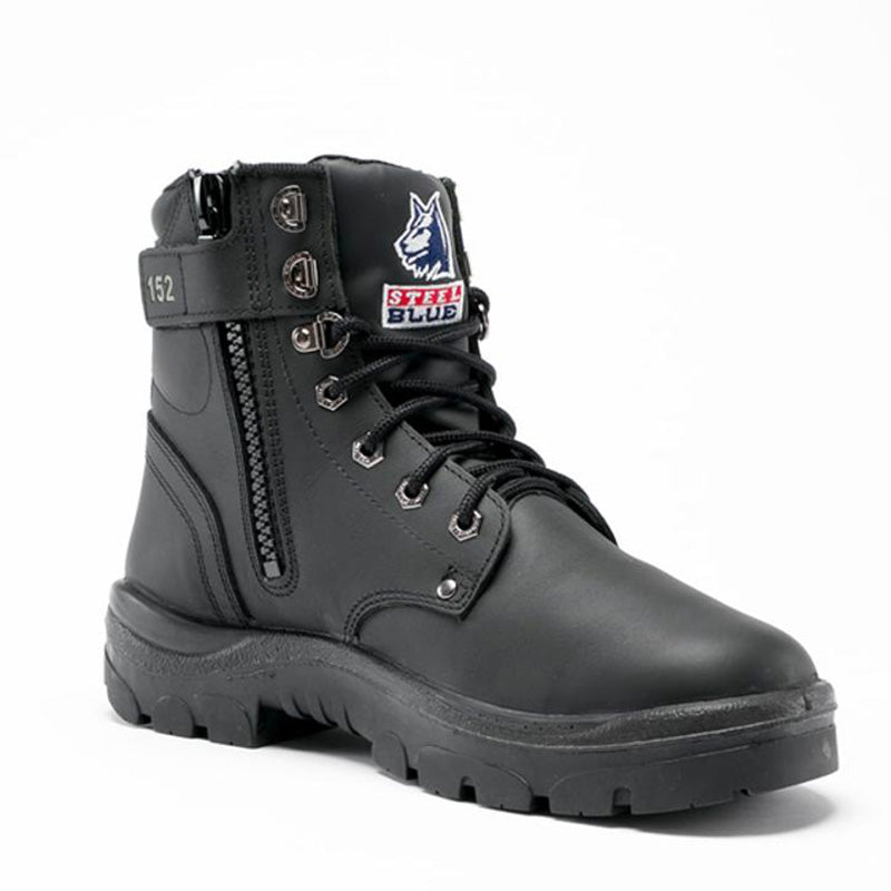322152 ARGYLE ZIP SIDE BOOT NITRILE SOLE