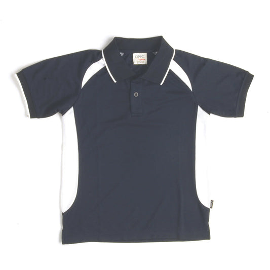 5262  AIRFLOW CONTRAST RAGLAN MESH POLO S/S