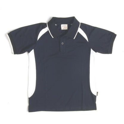 5262  AIRFLOW CONTRAST RAGLAN MESH POLO S/S