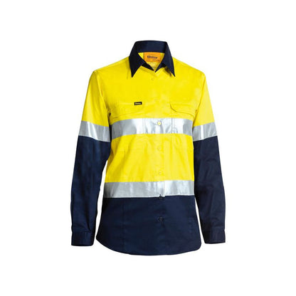 BL6896 BISLEY LADIES LIGHTWEIGHT TAPED LONG SLEEVE SHIRT
