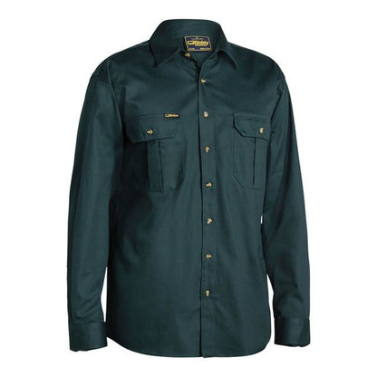 BS6433 LONG SLEEVE DRILL SHIRT