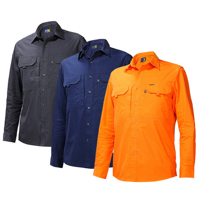 RMX002 RITEMATE FLEXIBLE FIT UTILITY LONG SLEEVE SHIRT
