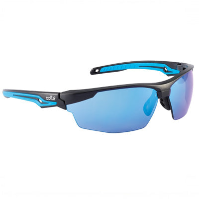 TRYOFLASH  ANTI-SCRATCH ANTI-FOG  BLUE FLASH LENS INDUSTRIAL SAFETY GLASSES