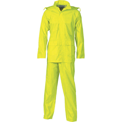 3708 DNC HI-VIS SHOWERPROOF JACKET & PANTS SET