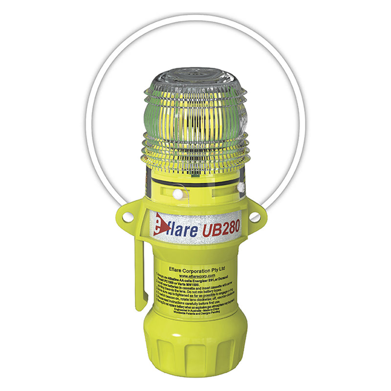 UB280W (AT280W) EFLARE BEACON STEADY ON OR FLASH WHITE 150mm