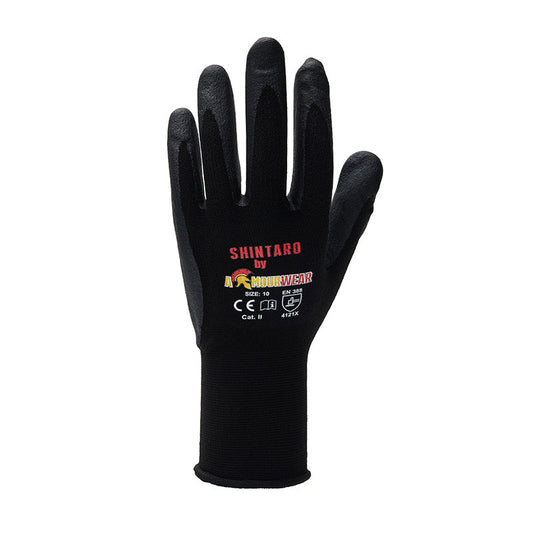 111800-10 ARMOURWEAR SHINTARO FOAM NITRILE PALMCOAT GLV S10