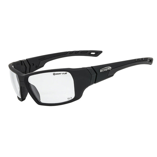 840SV SCOPE RANGER FROZEN BLACK FRAME SMART VUE PHOTOCHROMIC LENS SAFETY GLASSES