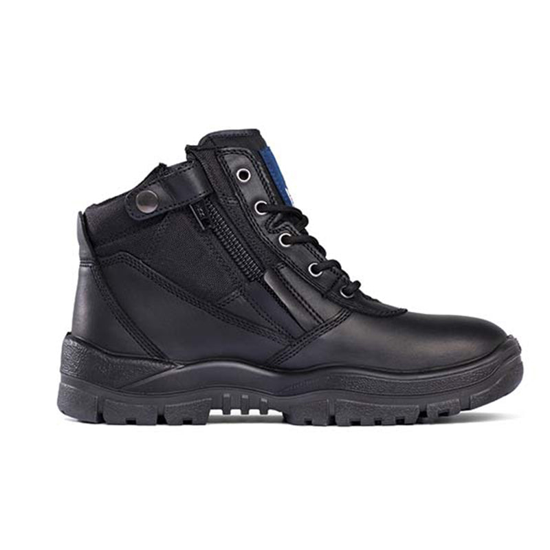 261020 MONGREL LACE UP ZIP SIDED BOOT TPU OUTSOLE ELECTRICAL HAZARD RESISTANT