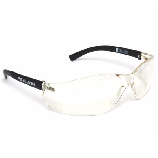 229207C MSA NULLARBOR CLEAR LENS SAFETY GLASSES