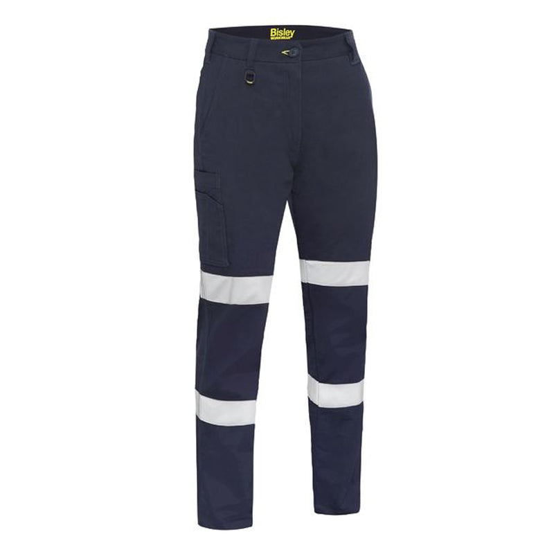 BPLC6008T LADIES TAPED STRETCH COTTON CARGO PANTS