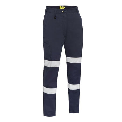 BPLC6008T LADIES TAPED STRETCH COTTON CARGO PANTS