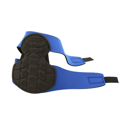 C35 BLUE MONGREL KNEEON PU KNEE PADS WITH STRAP