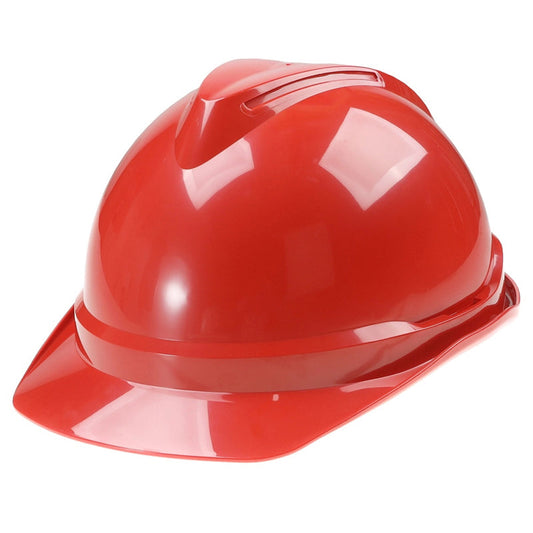 229700RE6V MSA V-GARD ADVANCE 500 CAP 6 POINT VENTED RED