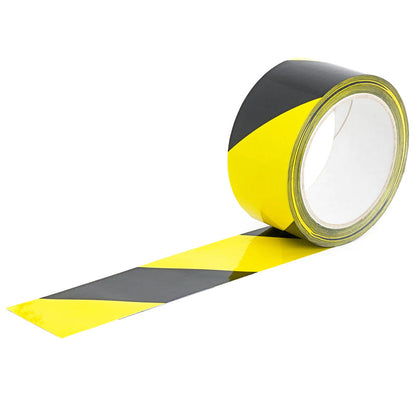 AT8S-1 HAZARD ADHESIVE TAPE 48mm x 33m BLACK/YELLOW  #