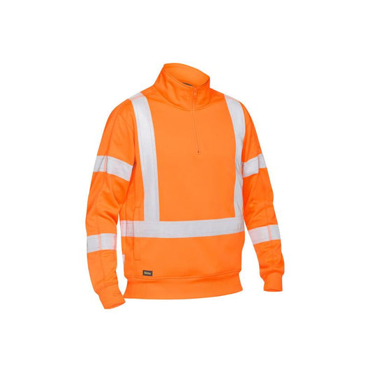 BK6814XT BISLEY RAIL X TAPED 1/4 ZIP PULLOVER