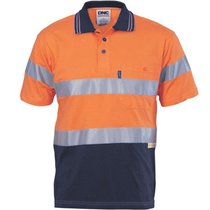 3915 DNC COTTON S/S POLO +POCKET + TAPE #
