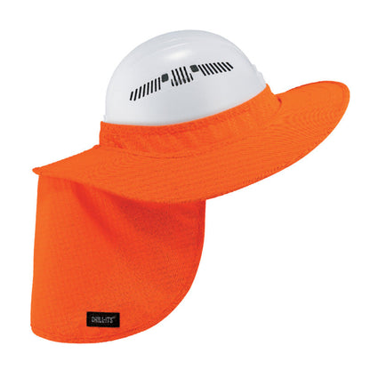 6660 CHILL-ITS HARD HAT BRIM WITH SHADE POLYBLEND