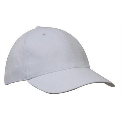 4199 6 PANEL HEAVY BRUSH COTTON B/BALL CAP