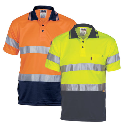 3911 DNC COOL BREATHE S/S POLO SHIRT CW REF TAPE