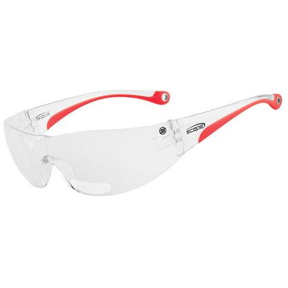 130C-3.0 SCOPE MAX VUE CLEAR +3.0 ANTI FOG ANTI SCRATCH LENS SAFETY GLASSES