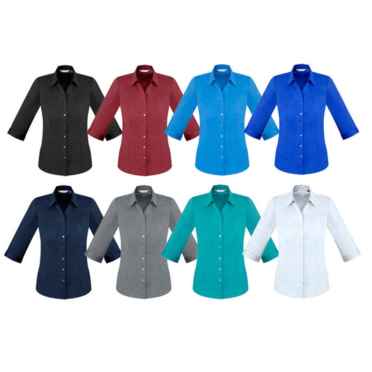 S770LT LADIES MONACO 3/4 SLEEVE SHIRT