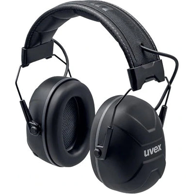 2640.001 UVEX AXESS ONE BLUETOOTH HEADBAND EARMUFFS 27dB CLASS 5