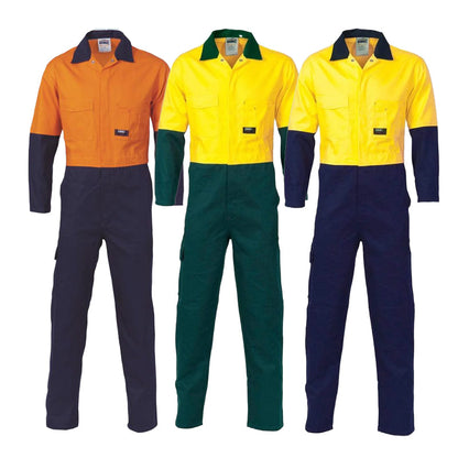 3851 DNC COTTON DRILL COVERALL 311GSM