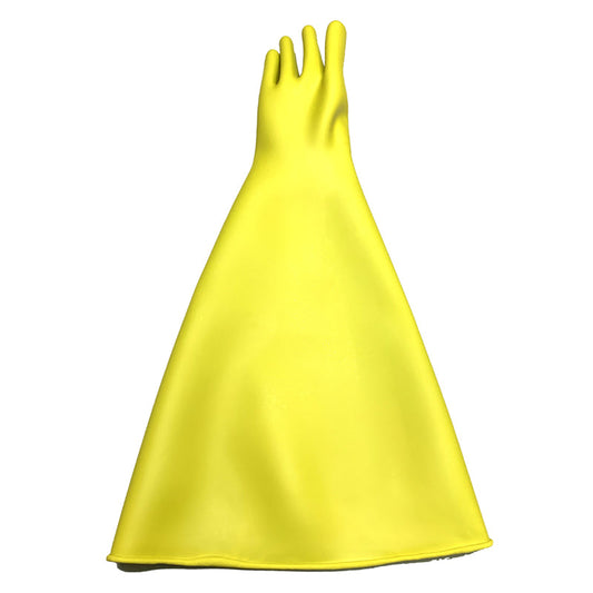 27SB SHOTBLAST SANDBLAST RUBBER GLOVE 675MM YELLOW