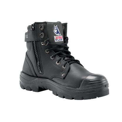 332152 ARGYLE ZIP SIDE BOOT W/ TPU BUMP CAP
