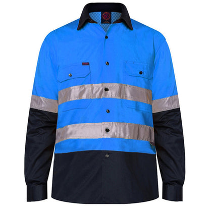 RM107V2R VENTED LIGHT WEIGHT L/S SHIRT CW TAPE