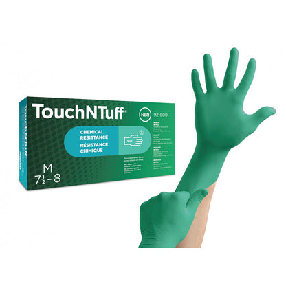 92-600M ANSELL TOUCH N TUF GLOVE POWDER FREE NITR (100)