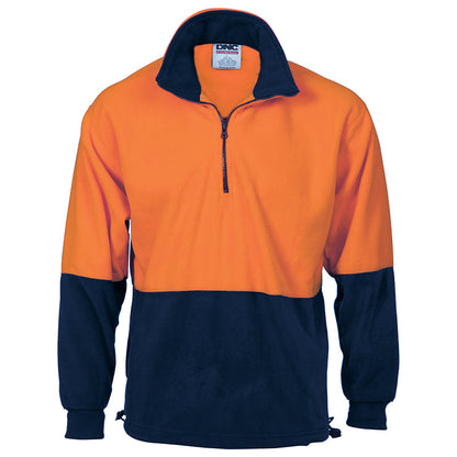 3825 DNC 1/2 ZIP  POLAR FLEECE WINDCHEATER