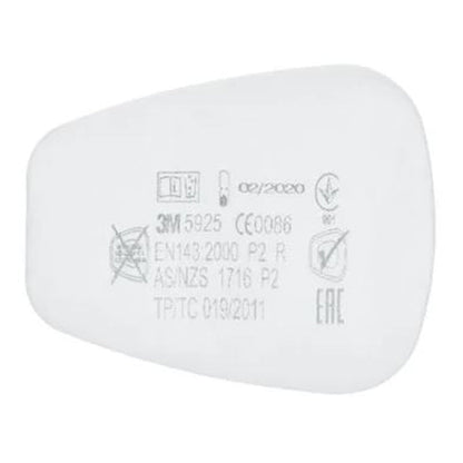 5925 3M P2 FILTER BOX=10 PR (T1551152299) #