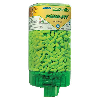 6705 MOLDEX ECOSTATION WITH PURA-FIT EARPLUGS 27dB STARTER PACK INCLUDES DISPENSER 500PR