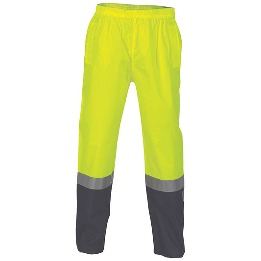 3880 190D POLY/PU 2TONE HV L/W RAIN PANT – TAPED
