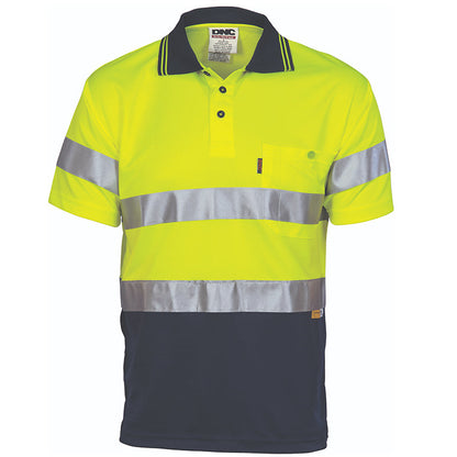 3911 DNC COOL BREATHE S/S POLO SHIRT CW REF TAPE
