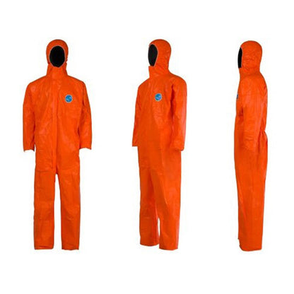 TYVEK 500 SAFETY ORANGE DISPOSABLE COVERALL