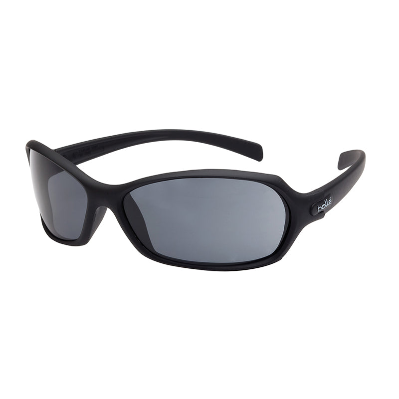 1662202 BOLLE HURRICANE BLACK VELVET FRAME SMOKE SAFETY GLASSES